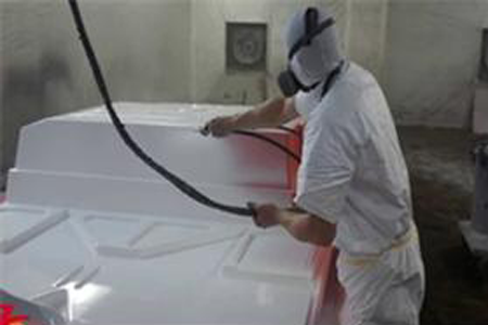 High wear resistance urethane gel coat development for protective light weight composite material